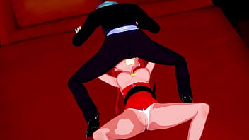 Ranma doing a blowjob