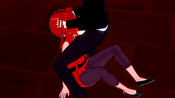 Ranma doing a blowjob