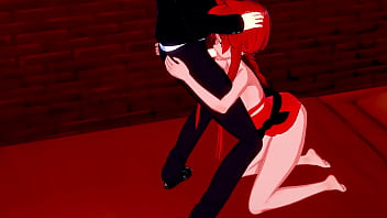 Ranma doing a blowjob