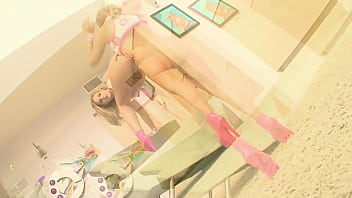 Hard cock in my ass while wearing high heels