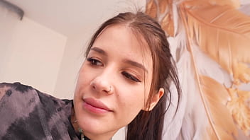 Brunette girl craves her friend’s huge cock and gets her tight pussy stuffed