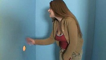 Sexy Babe Deepthroats Gloryhole 2 thumbnail