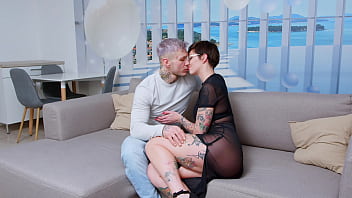 Milf gets a surprise gangbang for her birthday