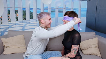 Milf gets a surprise gangbang for her birthday