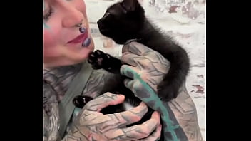 Kitten love what’s the cutest thing your pet has ever done #kittenlove #furryfriendship #adorablemoments #ink