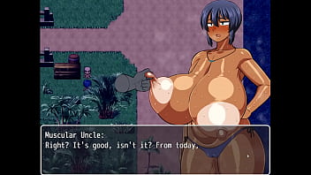 Tanned Girl Natsuki Hentai Game Ep31 Public Beach Night Raw Fucking thumbnail