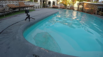 Hot Teen Sucks Cock In Swimming Pool thumbnail