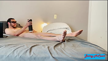 Masturbation with stroking sucking vibrating toy