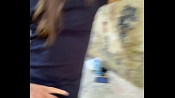 Teen public flashing and sex