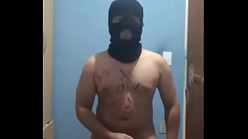 Brazilian jerking off