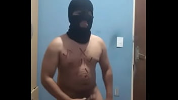 Brazilian jerking off