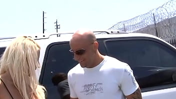 You'll enjoy watching her lover when he bends her over and gives you a close up of him