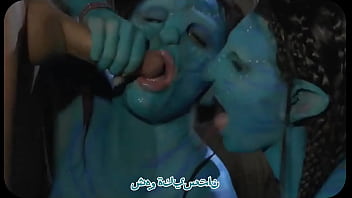 Tow avatar's in magnificent blowjob