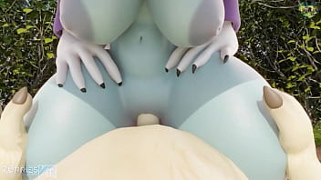 Katress riding teemo's dick in cowgirl position