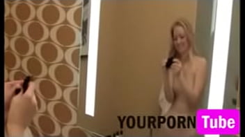 Amateur blonde gets a sticky creampie in the bathroom p 4