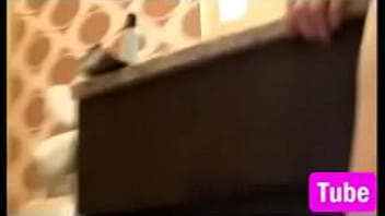 Amateur blonde gets a sticky creampie in the bathroom p 4