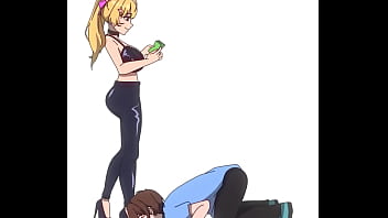 Good piggy toby~ you don’t deserve money you’re gonna bring that paycheck to me every month and hand it a