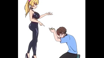 Good piggy toby~ you don’t deserve money you’re gonna bring that paycheck to me every month and hand it a