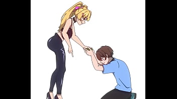 Good piggy toby~ you don’t deserve money you’re gonna bring that paycheck to me every month and hand it a