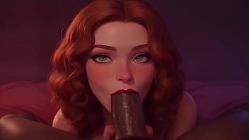 I wants you in my mouth cute redhead sucks bbc at the club pov ai