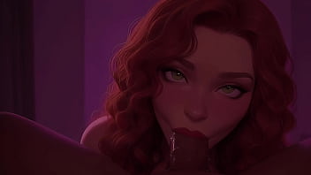 I wants you in my mouth cute redhead sucks bbc at the club pov ai