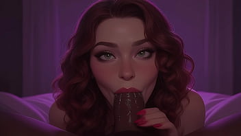 I wants you in my mouth cute redhead sucks bbc at the club pov ai