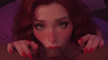 I wants you in my mouth cute redhead sucks bbc at the club pov ai