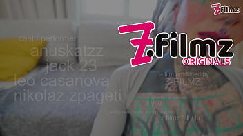 Anuskatzz is back for a crazy dap with 3 big cocks total anal destruction part 5 last