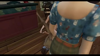 Rubbing our pussies together