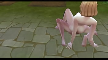 Rubbing our pussies together