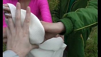 Red haired whore sucking in the car for all to see