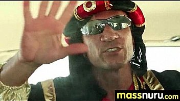 Nuru massage ends with a hot shower fuck 22