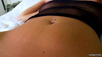 Autumn westin bedtime black lingerie hd