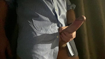 Big Cock Bursting Out From Office Gear thumbnail