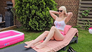 Summer vibes goes dap vivian lola 3on1 dp dap creampie licking & cum in mouth