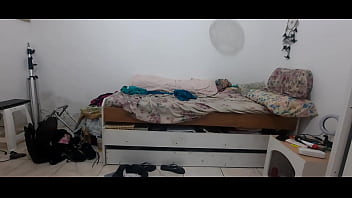 Giving a very sloppy blowjob before letting the guy fuck her