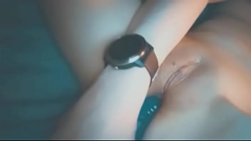 Sexy Petite With Blue Vibe thumbnail