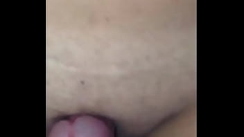 Slut teases cock with her clit