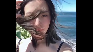 Strolling by the seaside