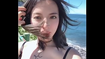 Strolling by the seaside