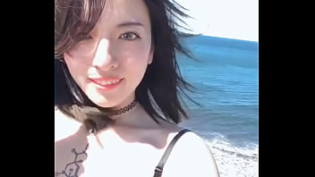 Strolling by the seaside