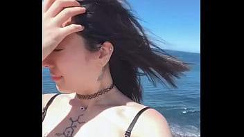 Strolling by the seaside