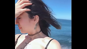 Strolling by the seaside