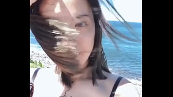 Strolling by the seaside