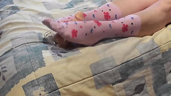 Fetiche de pies aceitados