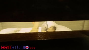 You watch your neighbour masturbating