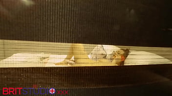 You watch your neighbour masturbating