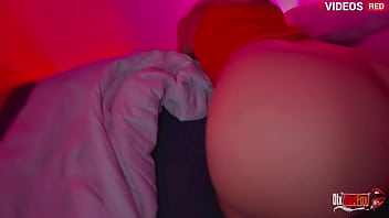 Stepmom gets stepson's dick in shared bed