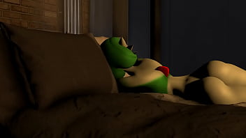 Gardevoir desnuda en la cama