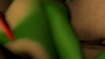 Gardevoir desnuda en la cama